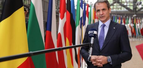 O Kυριάκος Μητσοτάκης