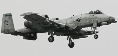 A-10 warthog, του τύπου που καταρρίφθηκε στα Στενά του Ορμούζ