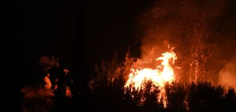 Φωτιά τώρα στην Κερατέα - Επιχειρούν ισχυρές δυνάμεις 