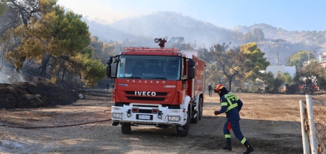 Συνελήφθη 49χρονος για τη πυρκαγιά στη Σαλαμίνα - Εκτελούσε εργασίες ηλεκτροσυγκόλλησης	