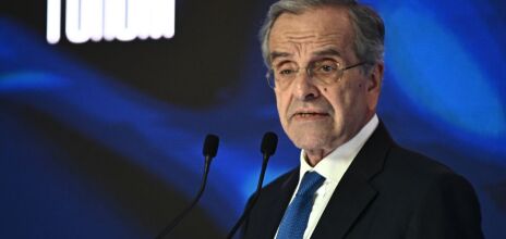 Αντώνης Σαμαράς για νέο κόμμα: Δηλώνει ότι παρακολουθεί τις εξελίξεις - Θα αποφασίσει με ψυχραιμία και θα μιλήσει στον ελληνικό λαό.