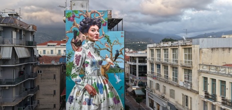 Η τοιχογραφία «Καλαμάτα» του Κλεομένη Κωστόπουλου αναδείχθηκε η καλύτερη στον κόσμο για τον Νοέμβριο του 2025