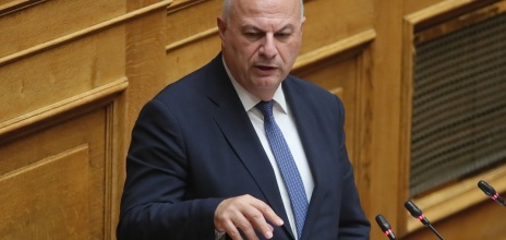 Ο υπουργός Αγροτικής Ανάπτυξης, Κώστας Τσιάρας 