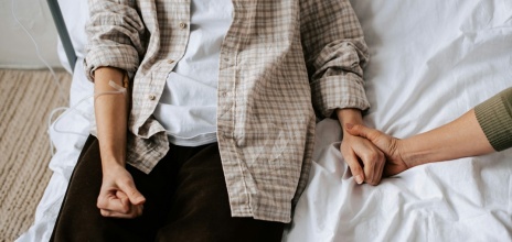 Άτομο στο νοσοκομείο