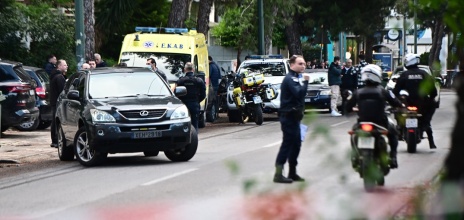Το σημείο της δολοφονίας του Γιώργου Μοσχούρη στο Χαλάνδρι