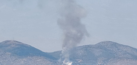 Φωτιά τώρα στα Σελήνια Σαλαμίνας
