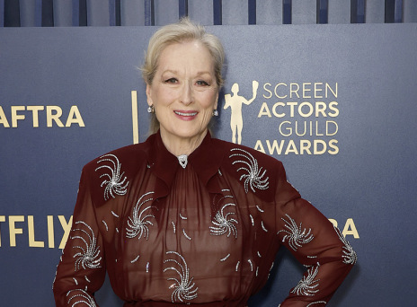 Η Μέριλ Στριπ με Prada στα SAG