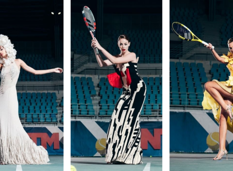 Η φωτογράφιση των μοντέλων του GNTM με θεματική tennis