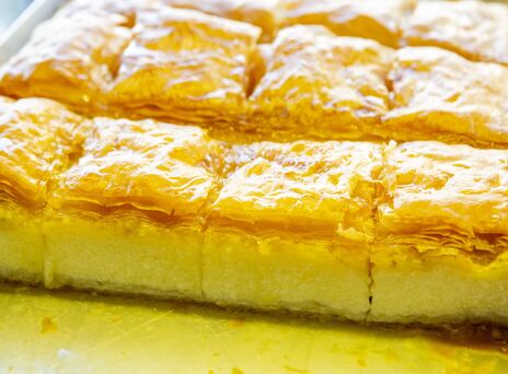 Αθηναϊκό Γαλακτομπούρεκο Τριανταφύλλου