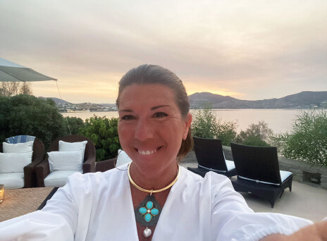 H Stellene Volandes, editor in chief του περιοδικού Town and Country