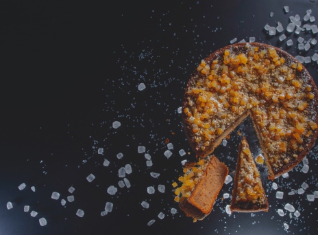 Βασιλόπιτα με άρωμα μελομακάρονου 