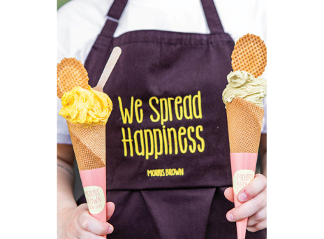 Morris Brown: Αυθεντικό πεντανόστιμο gelato