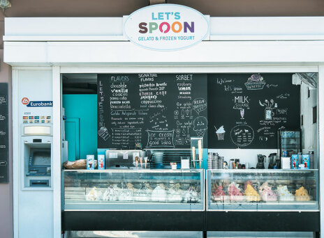 Let's spoon: Χειροποίητο, ολόφρεσκο παγωτό στο παλιό λιμάνι των Χανίων