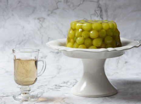 Ζελέ από γλυκό κρασί Σάμου 