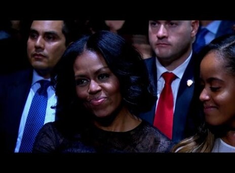 Τα δάκρυα του προέδρου Ομπάμα στην αποχαιρετιστήρια ομιλία του (εικόνες, video)