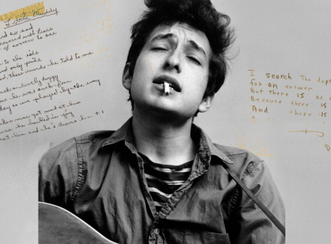 Σπάνια χειρόγραφα ποιήματα του Bob Dylan