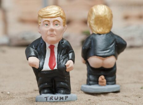 That's why the lady is a…Trump!