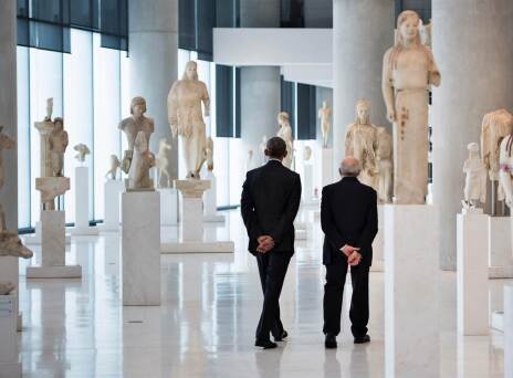 Ο POTUS στην Ακρόπολη