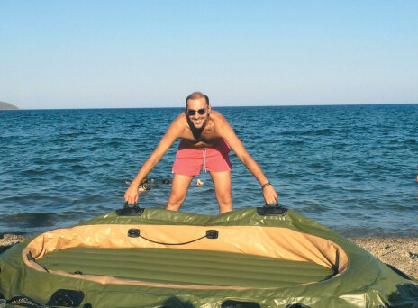 Η Κύθνος του ηθοποιού Θανάση Αλευρά