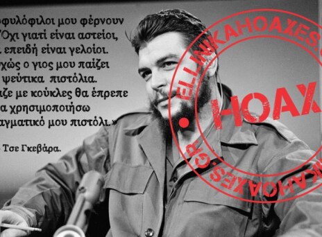 Ανήκει στον Τσε η περίφημη φράση ενάντια στους ομοφυλόφιλους;