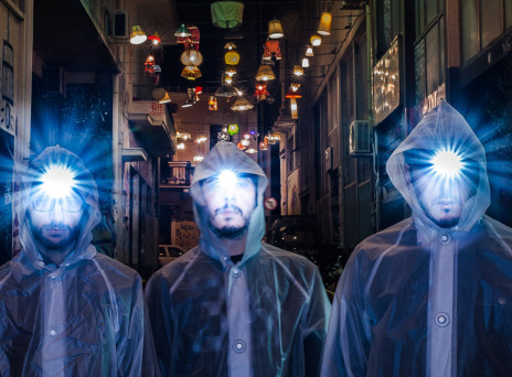 Καθημερινή βράδυ στο κέντρο της πόλης