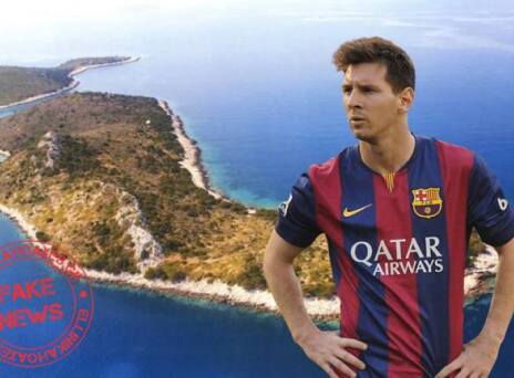 Ιταλός μυθομανής διέδωσε ότι ο Λιονέλ Μέσι αγόρασε ελληνικό νησί στο Ιόνιο