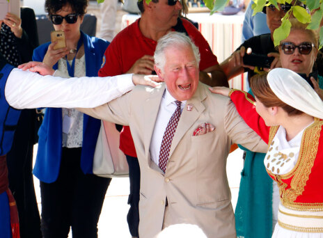 Το «ευχαριστώ» του Καρόλου και της Καμίλα στους Κρητικούς (εικόνα)