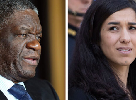 Ντένις Μουκουέγκε - Νάντια Μουράντ: Ο γυναικολόγος και το θύμα του ISIS που τιμήθηκαν με Νόμπελ Ειρήνης