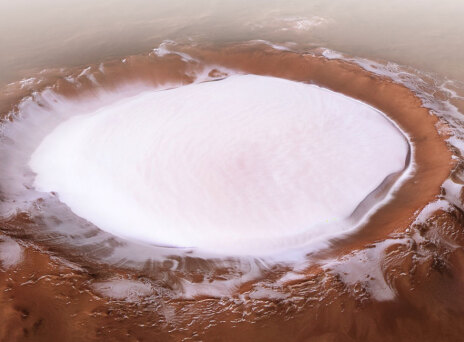 Άρης - κρατήρας Κορόλεφ