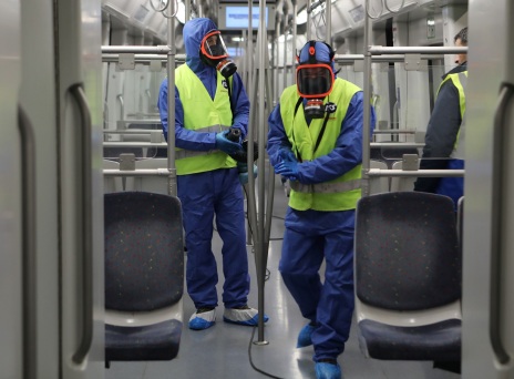 Απολυμάνσεις από εξειδικευμένα συνεργεία σε οχήματα του ΟΑΣΑ στο πλαίσιο της εντατικοποίησης των μέτρων για τον περιορισμό της εξάπλωσης του κορωνοϊού