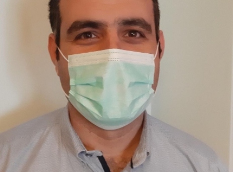 Γιώργος Ίντας, νοσηλευτής στο Γενικό Κρατικό Νοσοκομείο Νίκαιας