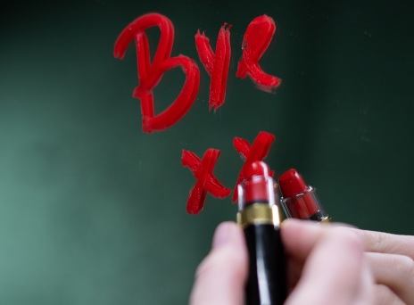 Κραγιόν σε καθρέφτη