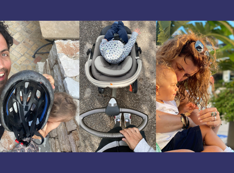 Ένας μπαμπάς γιορτάζει τα γενέθλια του γιου του