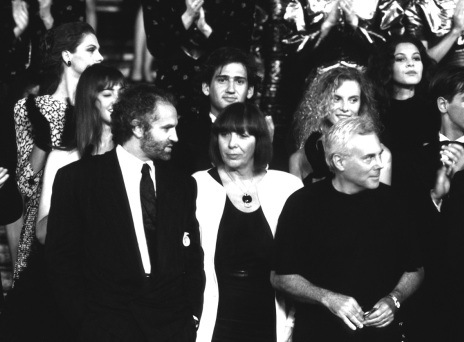 Giorgio Armani, Krizia, Gianni Versace, Ρώμη, 20 Ιουλίου 1987