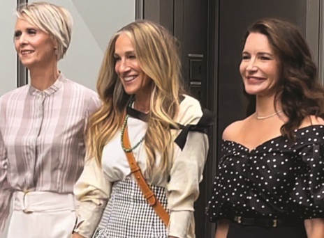 Cynthia Nixon, Sarah Jessica Parker and Kristin Davis. 