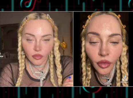 Στιγμιότυπο από βίντεο της Μαντόνα στο TikTok
