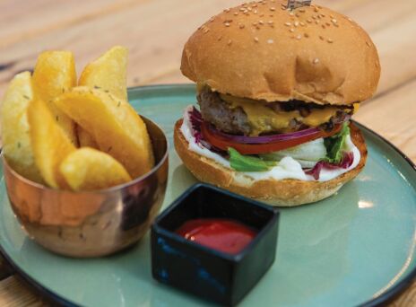 Το μοναδικό burger του Monsieur Barbu