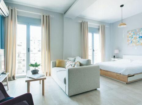 Omnia Pagrati Apartments by K. Erikat, άψογης αισθητικής ενοικιαζόμενα dιαμερίσματα