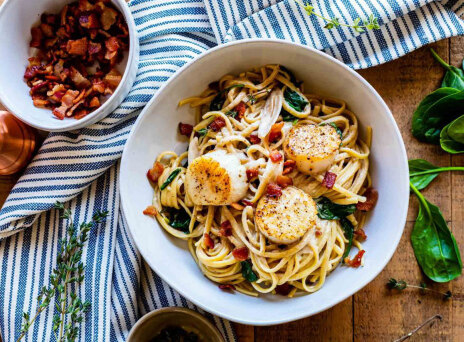 Μακαρονάδα με χτένια