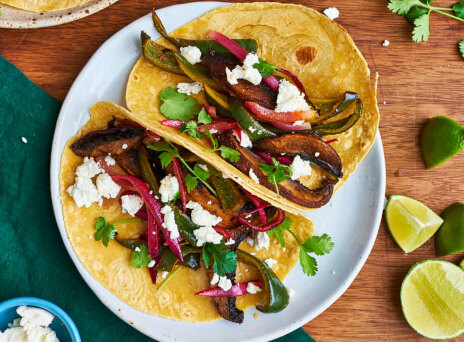 Tacos με μανιτάρια