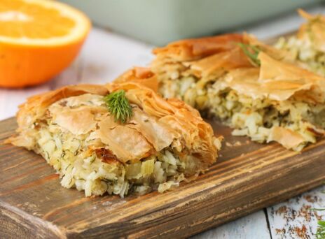 Συνταγή για μπακαλιαρόπιτα