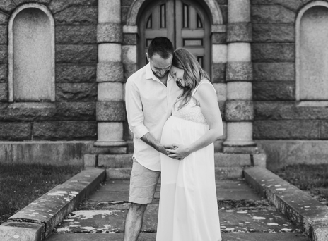 Ζευγάρι που περιμένει μωρό