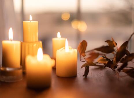 κεριά με άρωμα φαγητού