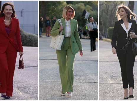 Μάρα Ζαχαρέα, Σία Κοσιώνη και Ράνια Τζίμα. 