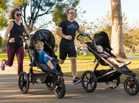 Family Strollers Run