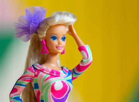 1992 Totally Hair Barbie. Petra Rajnicova for the Design Museum.