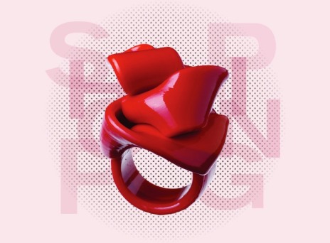 ZOUMBOULAKIS GALLERIES Δαχτυλίδι “Pesce Gaetano” από μαλακή ρητίνη