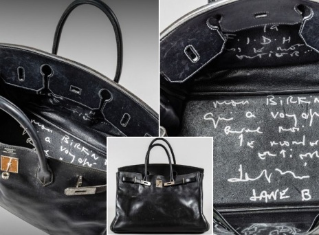 Τσάντα Birkin της Τζέιν Μπίρκιν πωλήθηκε σε δημοπρασία του Sotheby’s στο Άμπου Ντάμπι για 2,45 εκατ. ευρώ - Έφερε χειρόγραφες επιγραφές της