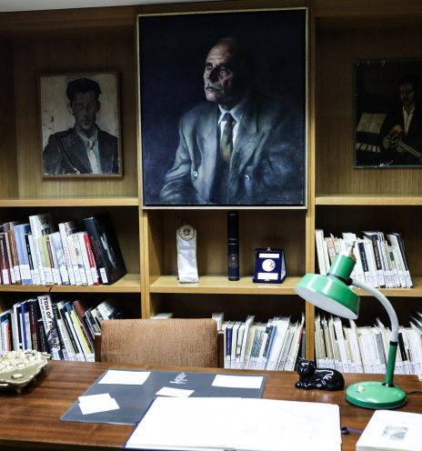 Το Λογοτεχνικό Αρχείο του Ντίνου Χριστιανόπουλου στη Βιβλιοθήκη του ΑΠΘ εγκαινίασε η ΠτΔ