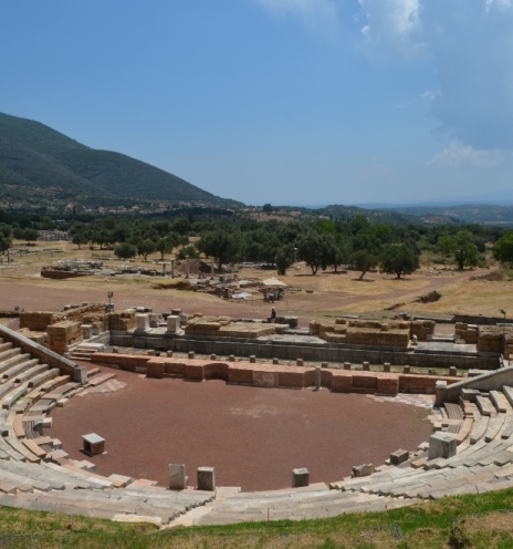 Το θέατρο της αρχαίας Μεσσήνης 